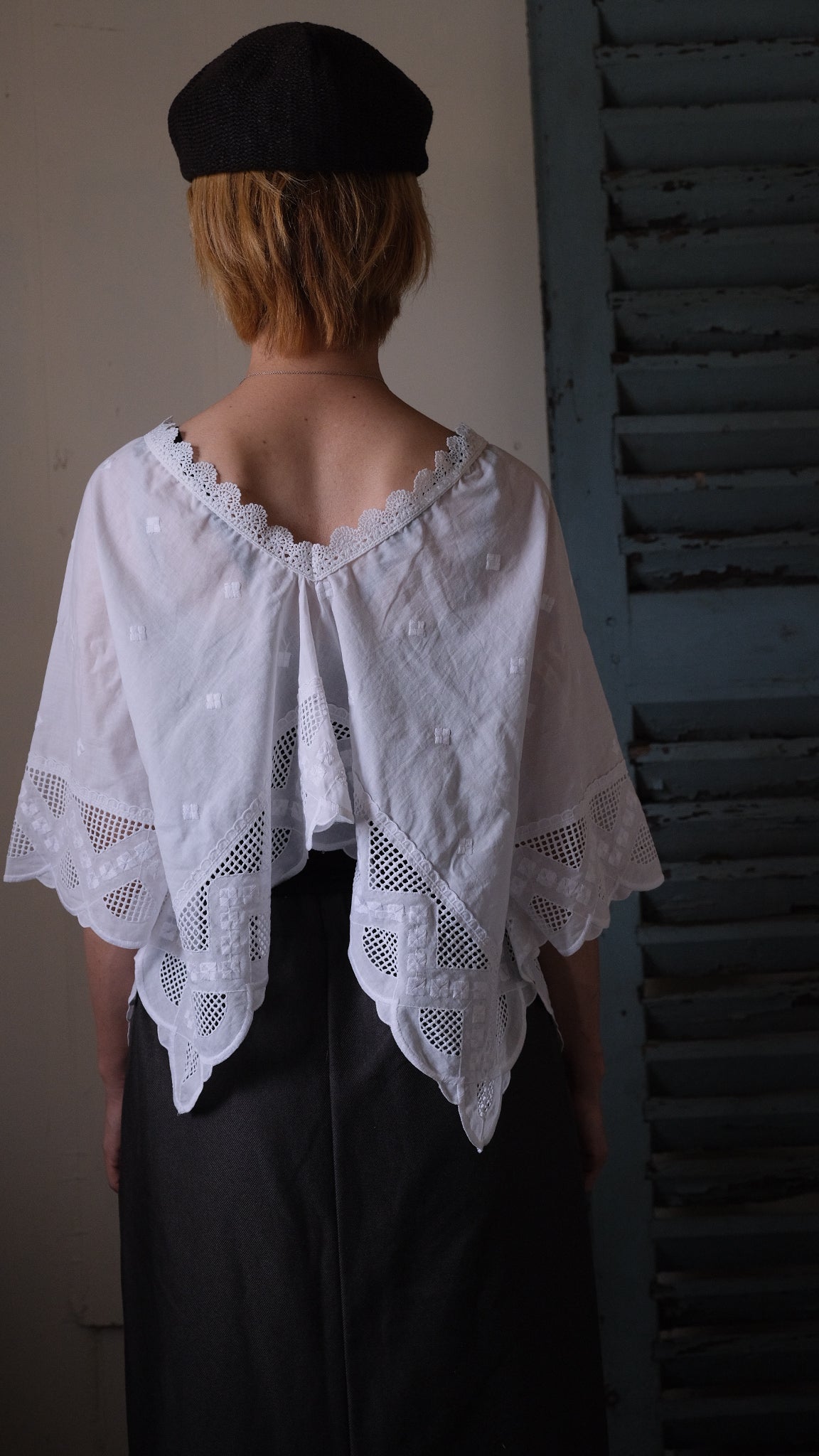 Souvenir lace vintage tops Lf-T009