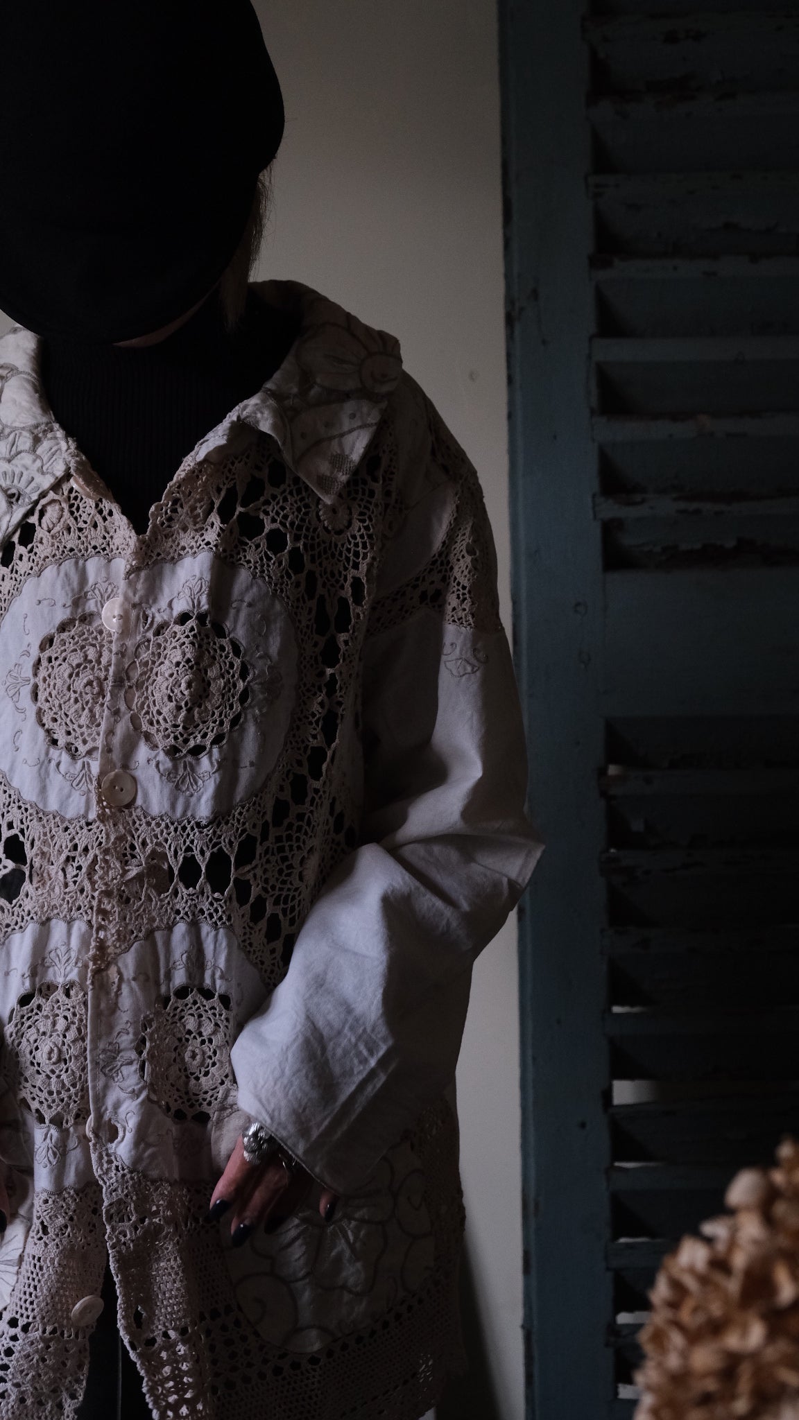 Souvenir lace vintage jacket Lf-J013