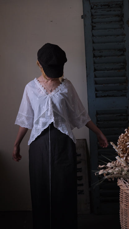 Souvenir lace vintage tops Lf-T009