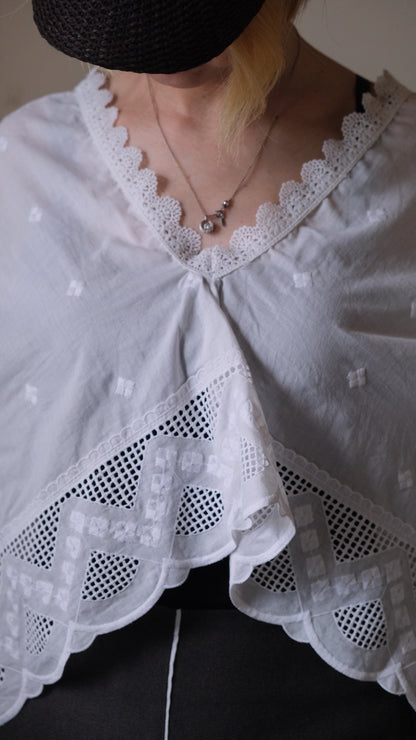 Souvenir lace vintage tops Lf-T009