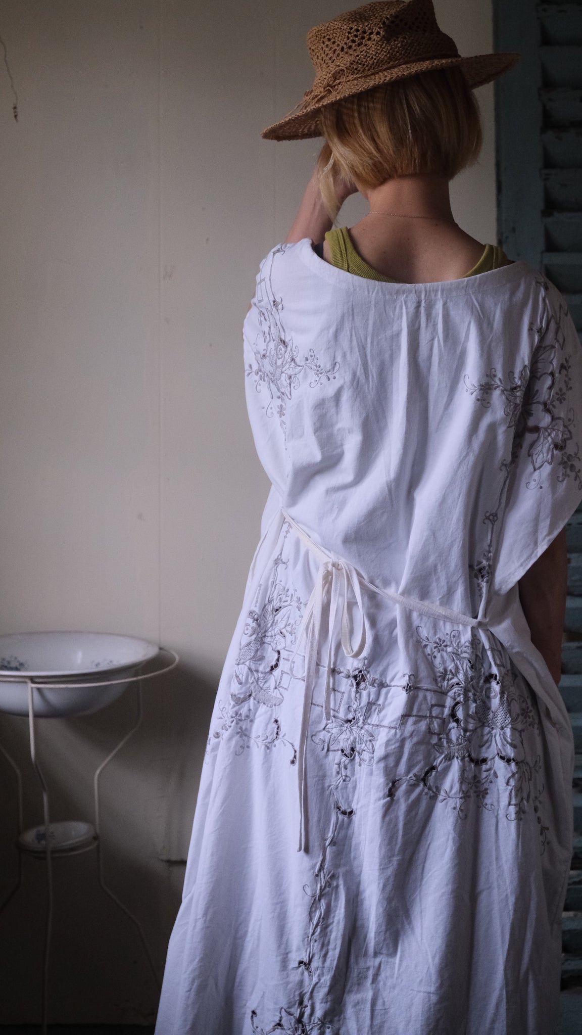 Souvenir lace vintage Gilet  Lf-J035