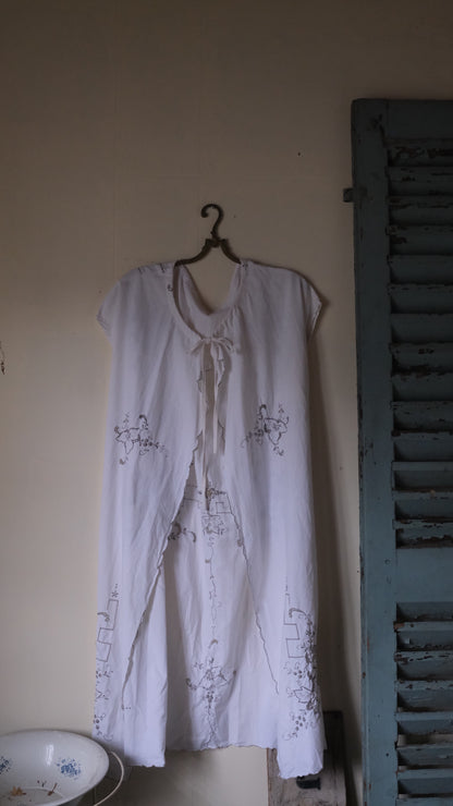 Souvenir lace vintage Gilet  Lf-J035