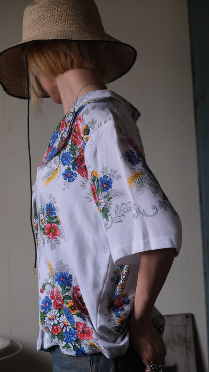 Souvenir lace vintage tops   Lf-J040
