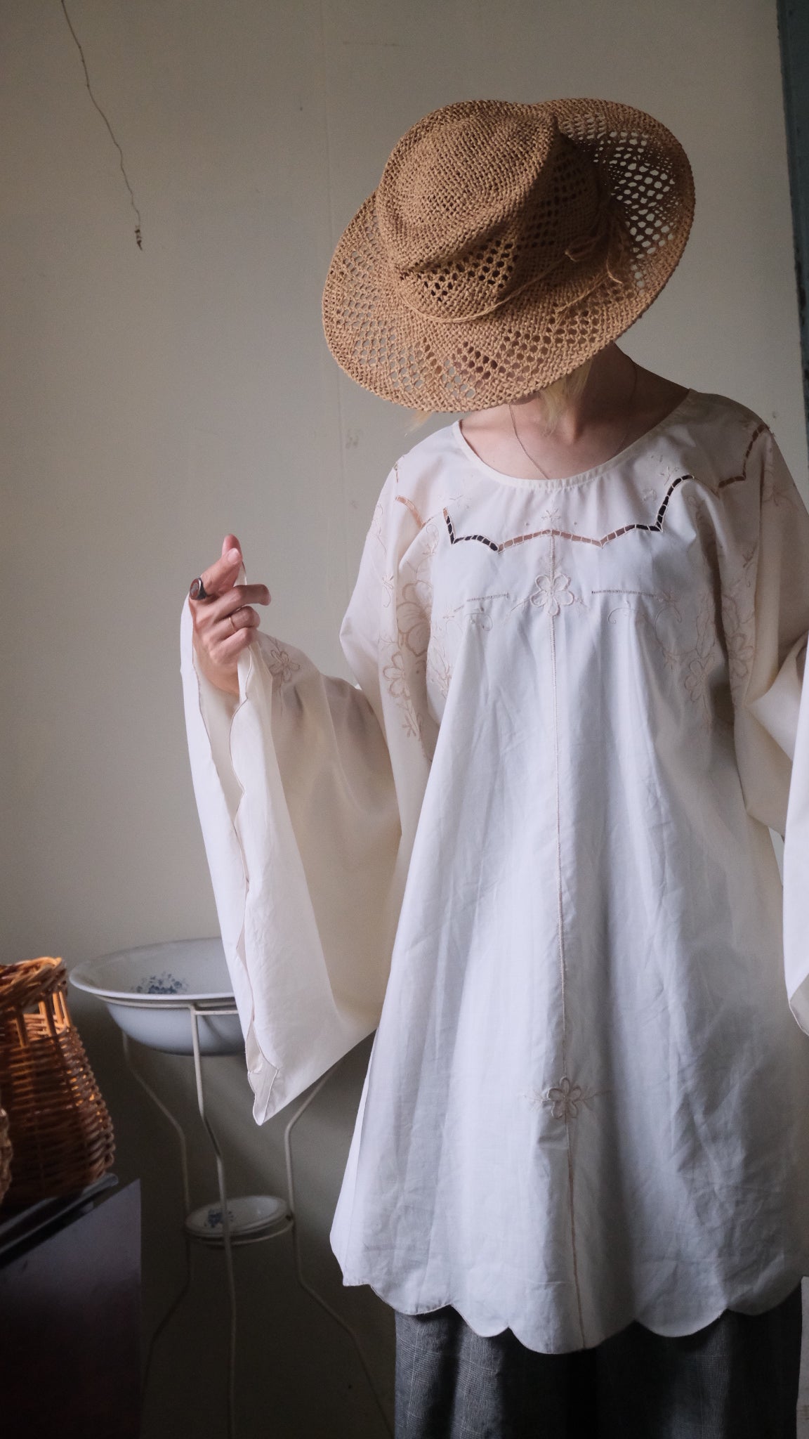 Souvenir lace vintage tops Lf-T010