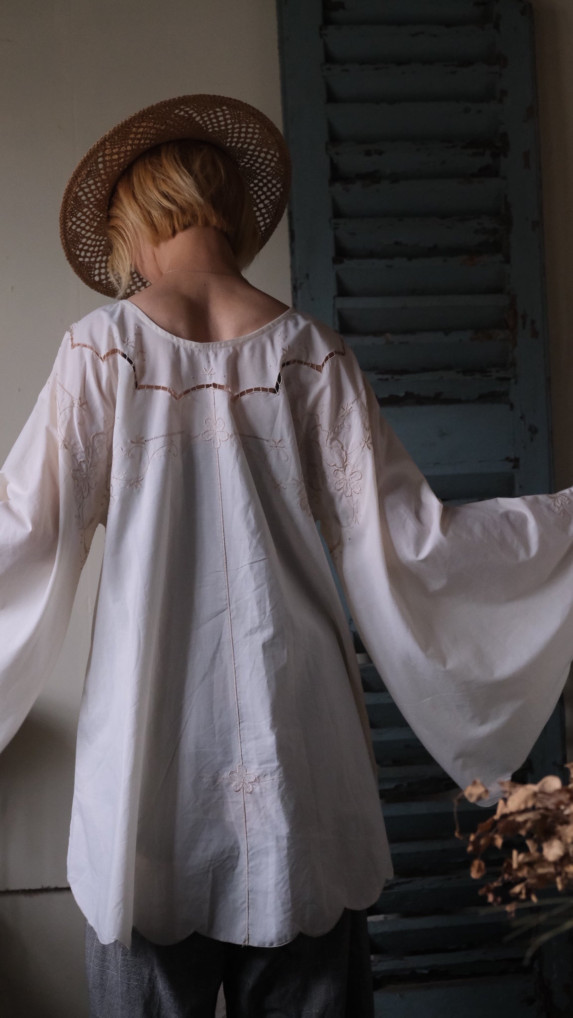 Souvenir lace vintage tops Lf-T010