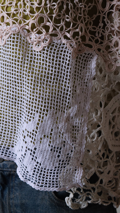 Souvenir lace vintage tops Lf-T012