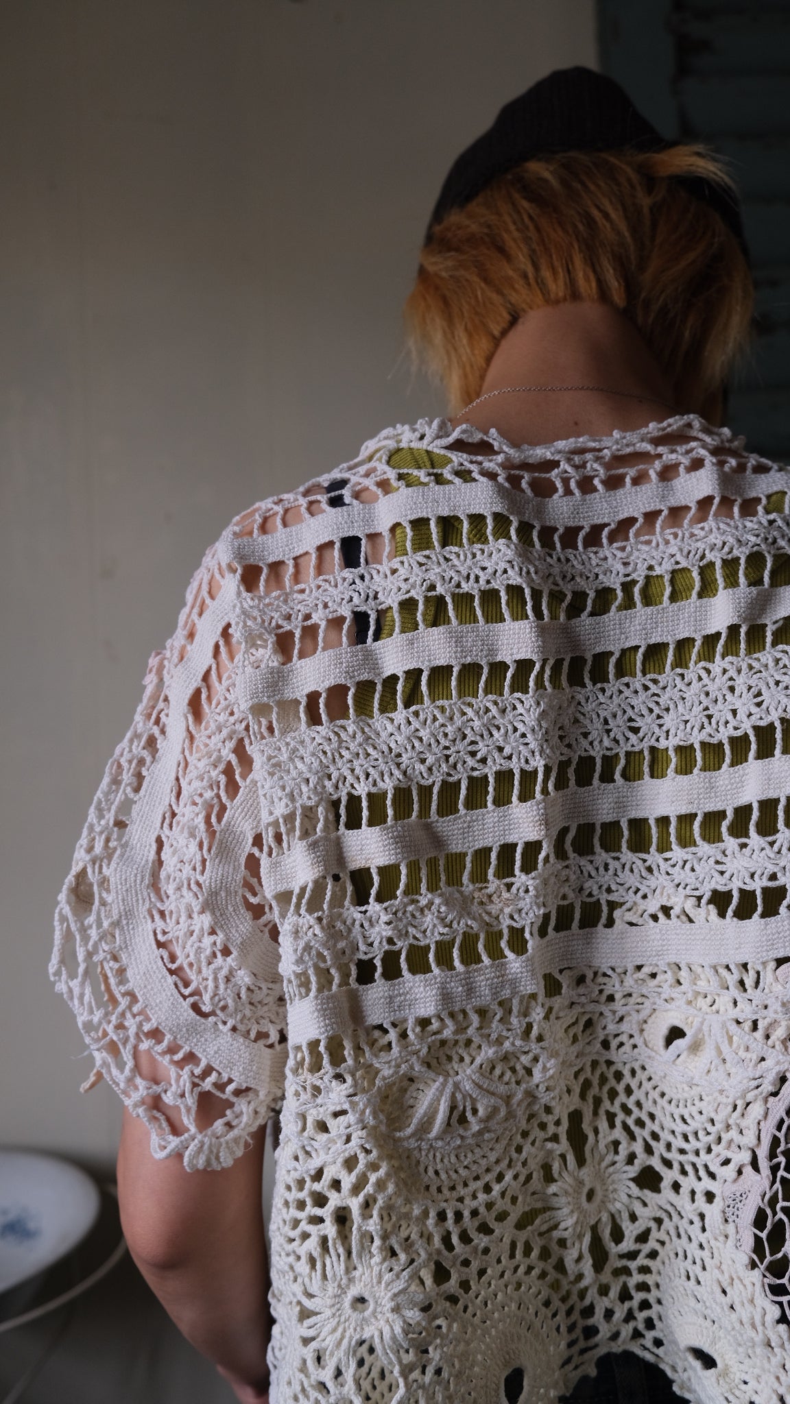 Souvenir lace vintage tops Lf-T012