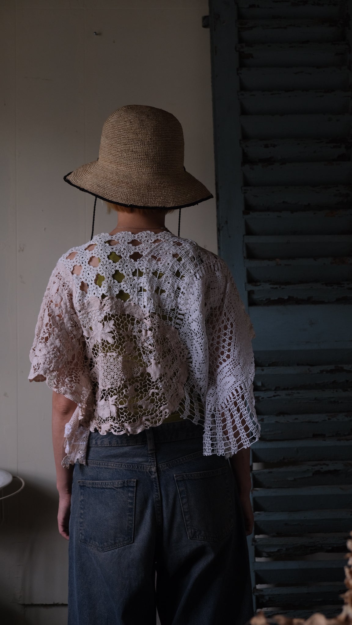 Souvenir lace vintage tops Lf-T015