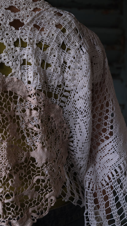 Souvenir lace vintage tops Lf-T015