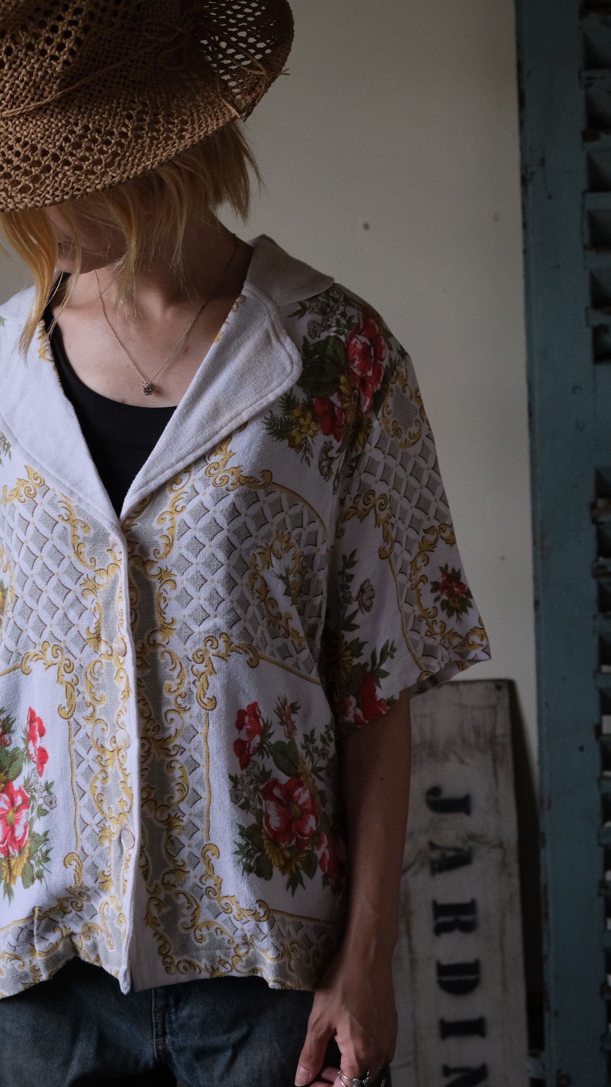 Souvenir lace vintage tops   Lf-J042