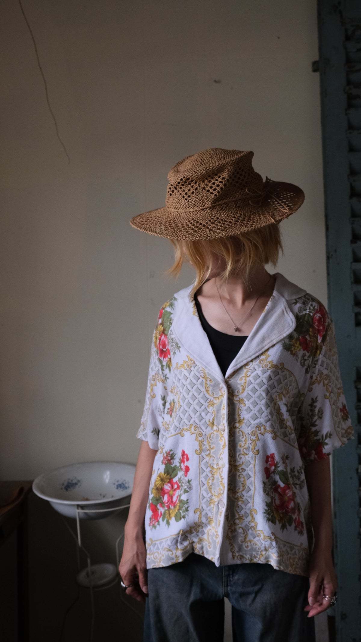 Souvenir lace vintage tops   Lf-J042