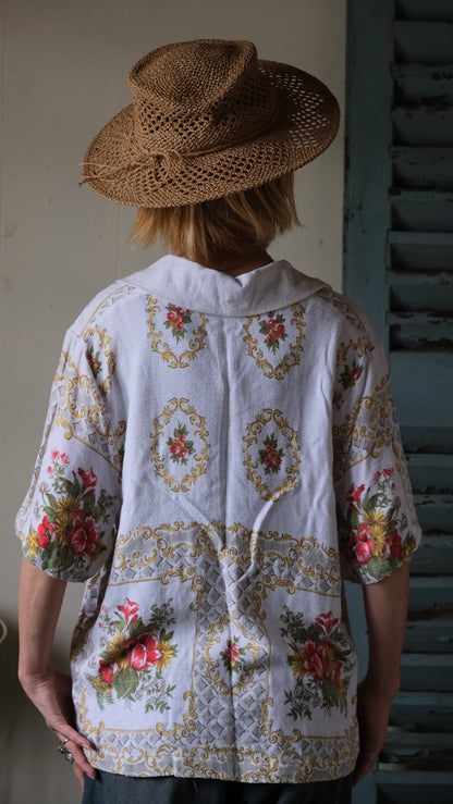 Souvenir lace vintage tops   Lf-J042