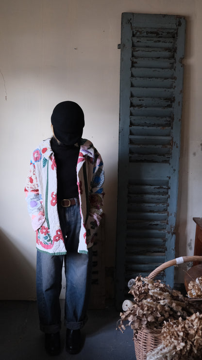Souvenir vintage quilt jacket No.1