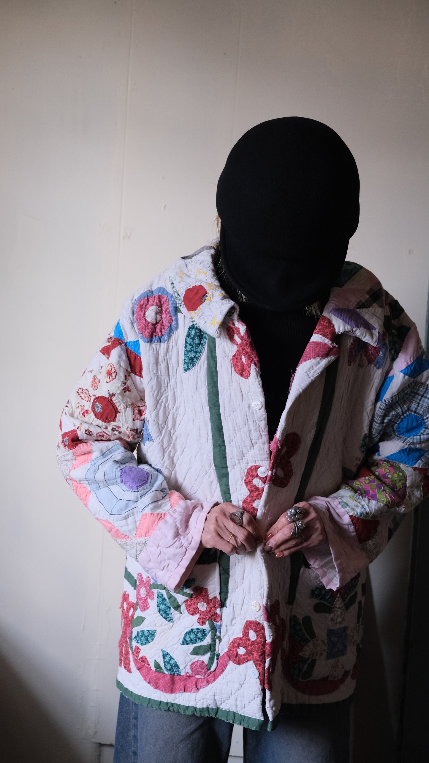 Souvenir vintage quilt jacket No.1