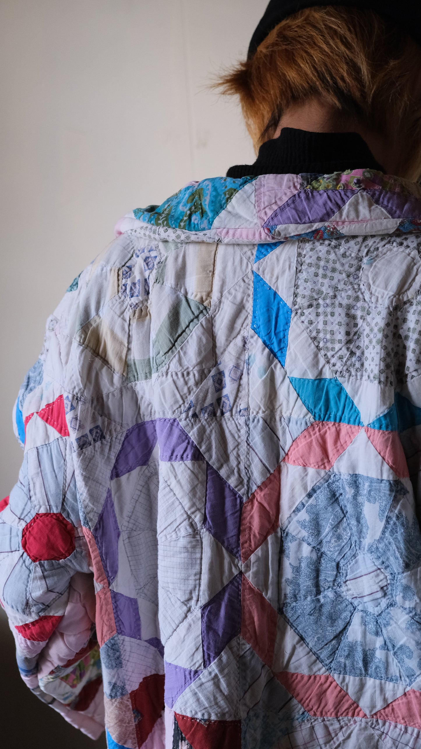 Souvenir vintage quilt jacket No.1
