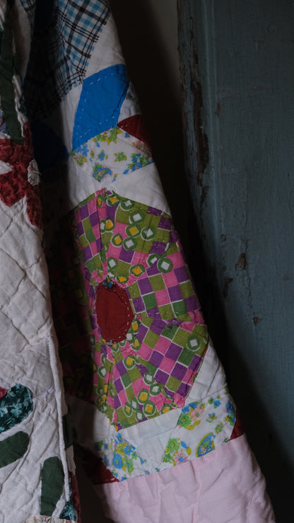 Souvenir vintage quilt jacket No.1