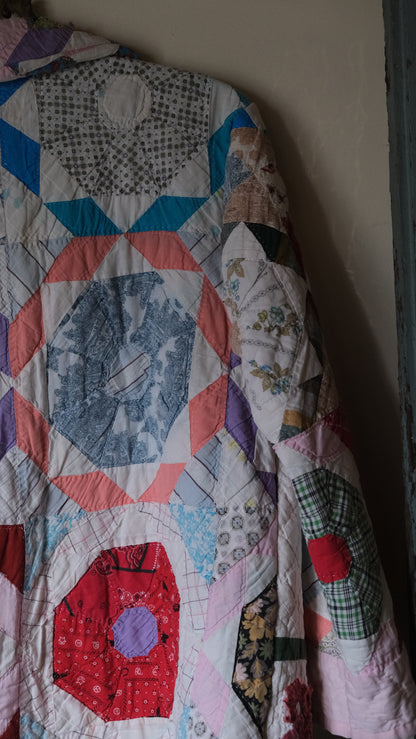 Souvenir vintage quilt jacket No.1