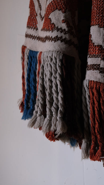 vintahe remake poncho