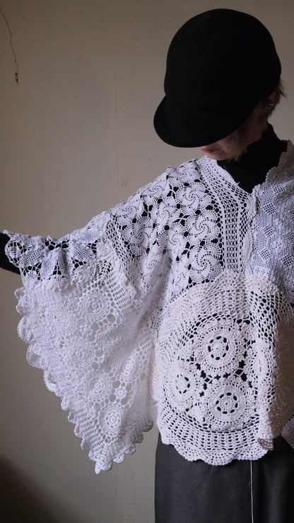 Souvenir lace vintage ponchos Lf-b006