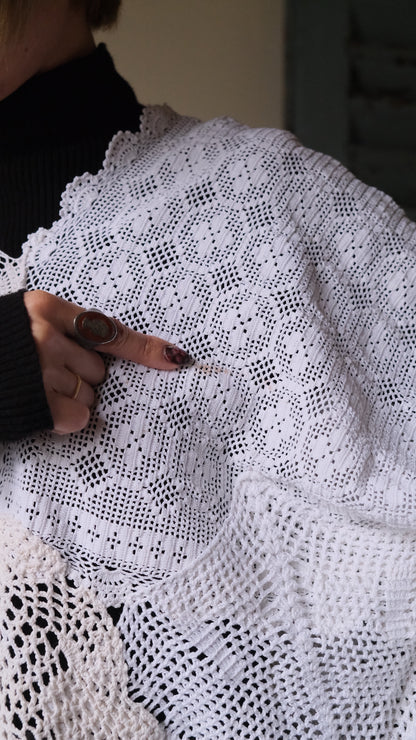 Souvenir lace vintage ponchos Lf-b006