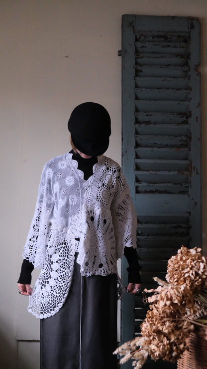 Souvenir lace vintage ponchos Lf-b007