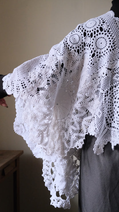 Souvenir lace vintage ponchos Lf-b007