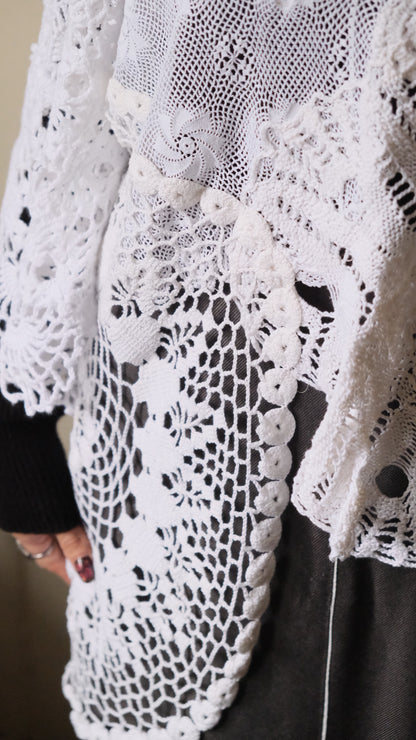 Souvenir lace vintage ponchos Lf-b007