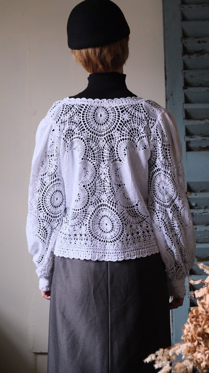 Souvenir lace vintage jacket Lf-j008