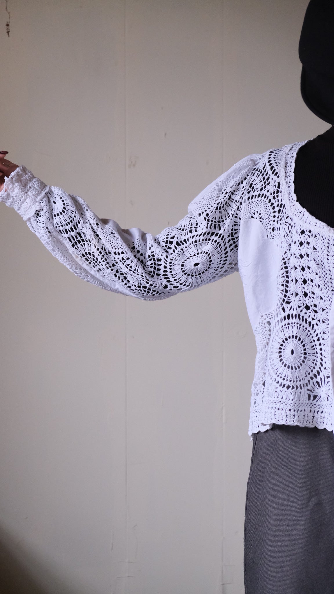 Souvenir lace vintage jacket Lf-j008