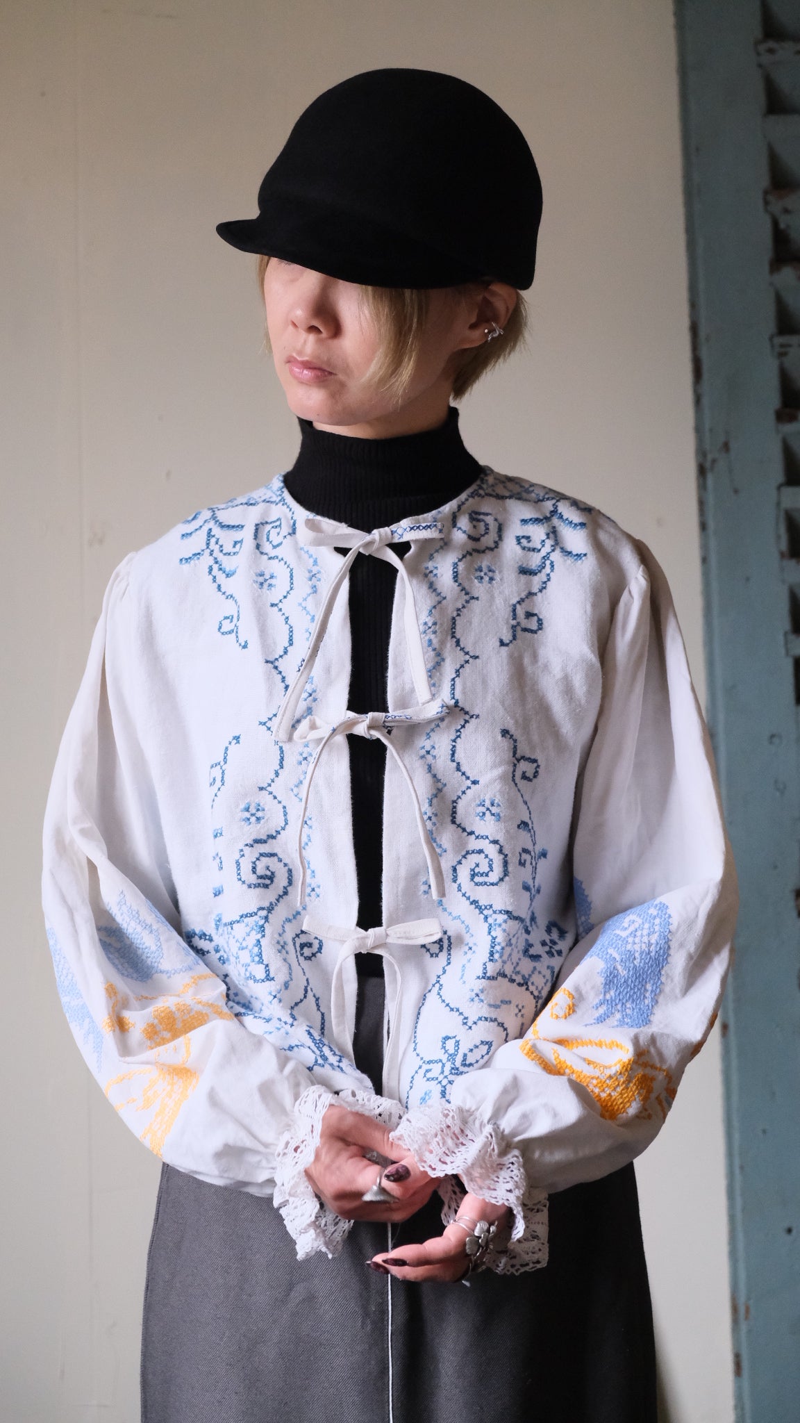 Souvenir lace vintage jacket Lf-j009