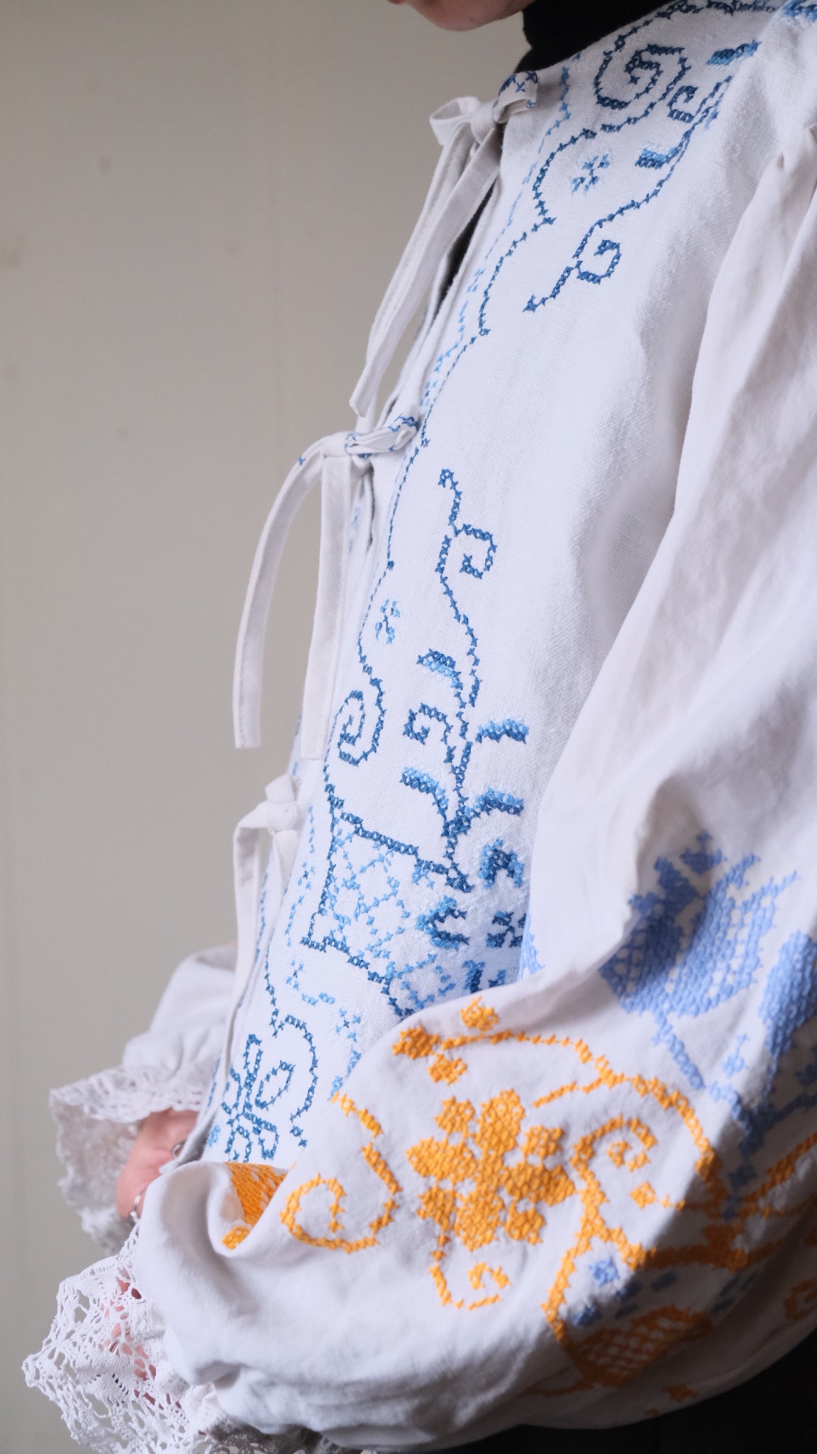 Souvenir lace vintage jacket Lf-j009