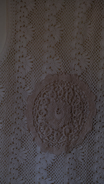 Souvenir lace vintage Vest Lf-b010