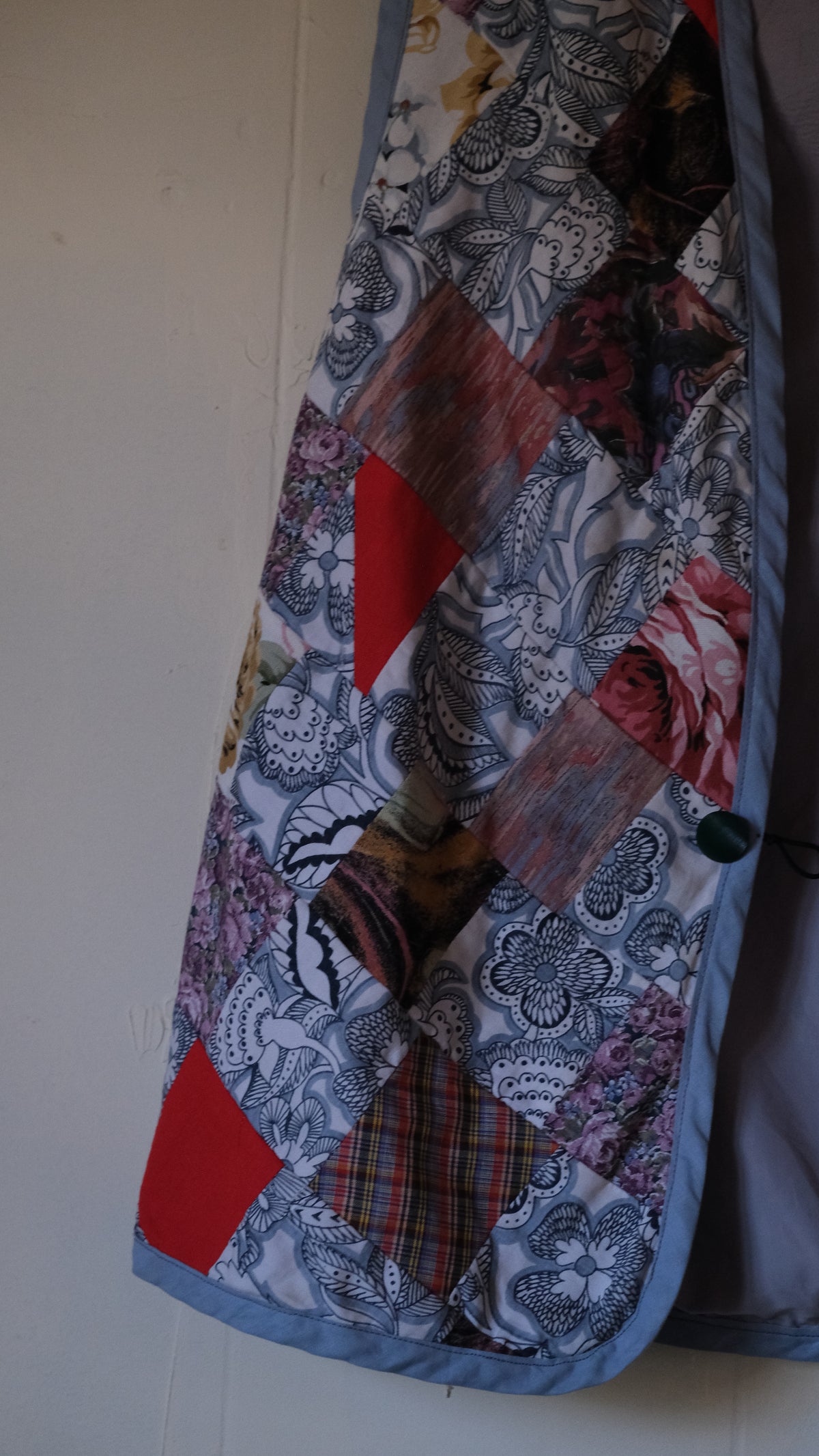 vintage quilt remake Vest Lf-b011