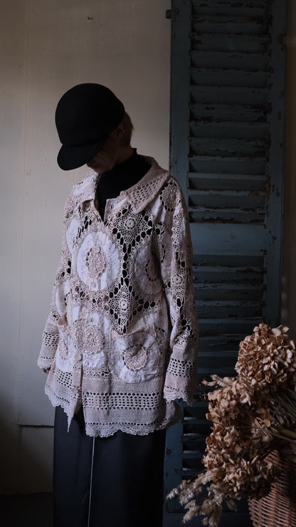 Souvenir lace vintage jacket Lf-J012