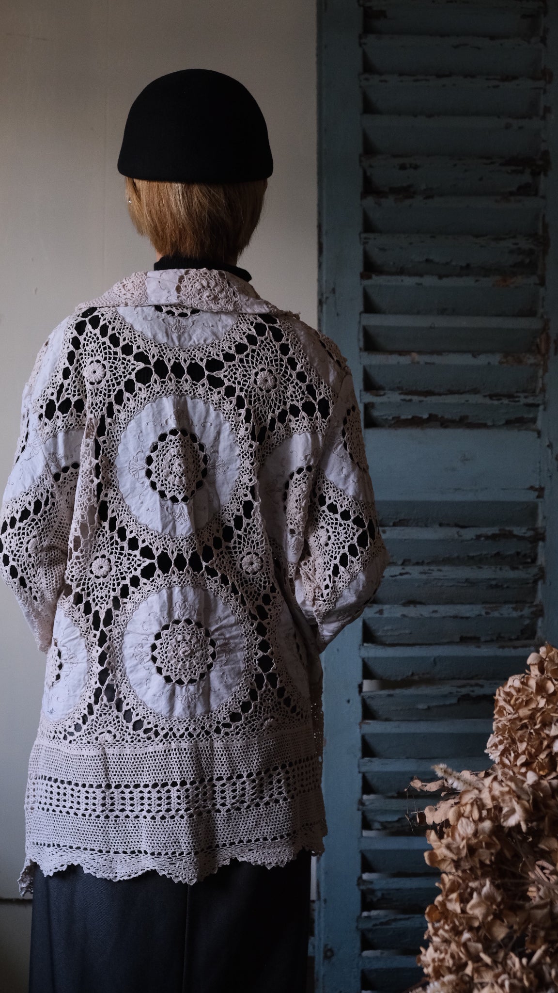 Souvenir lace vintage jacket Lf-J012