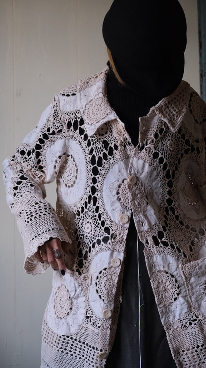 Souvenir lace vintage jacket Lf-J012