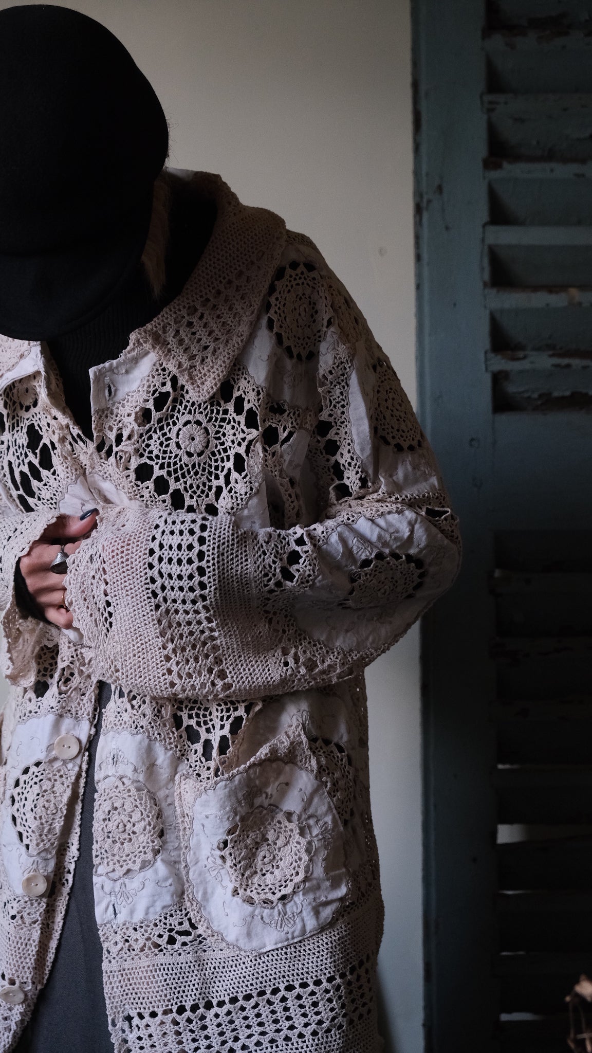 Souvenir lace vintage jacket Lf-J012