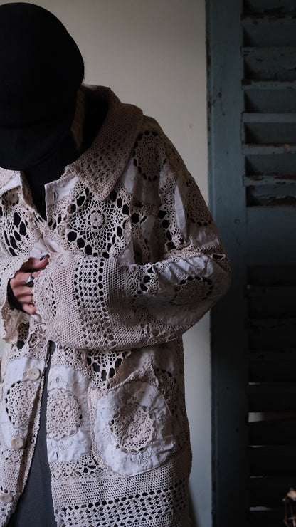 Souvenir lace vintage jacket Lf-J012