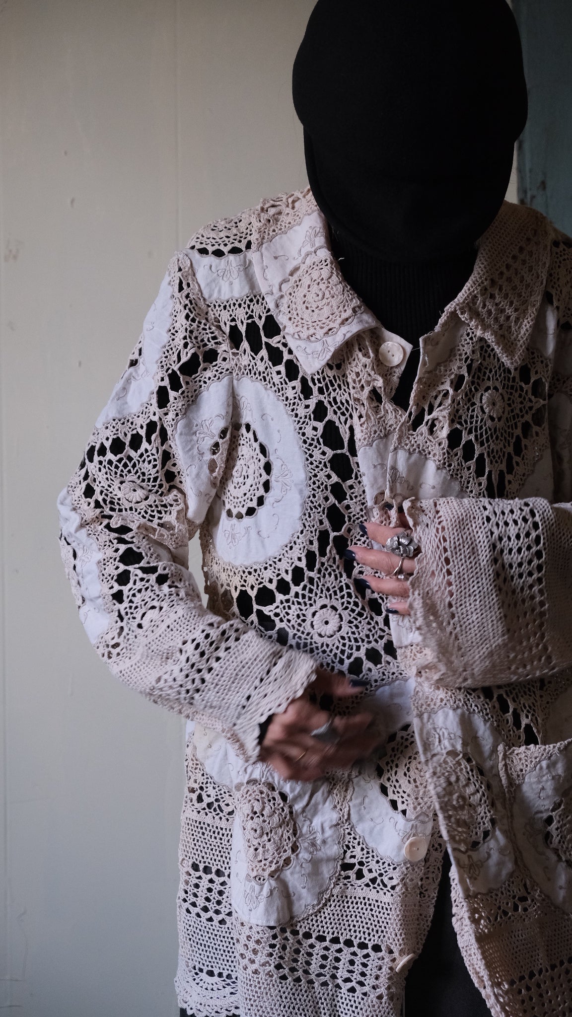 Souvenir lace vintage jacket Lf-J012