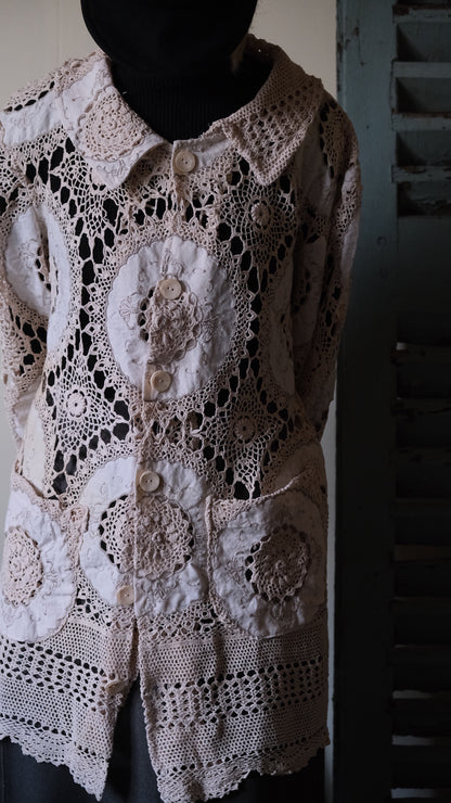 Souvenir lace vintage jacket Lf-J012