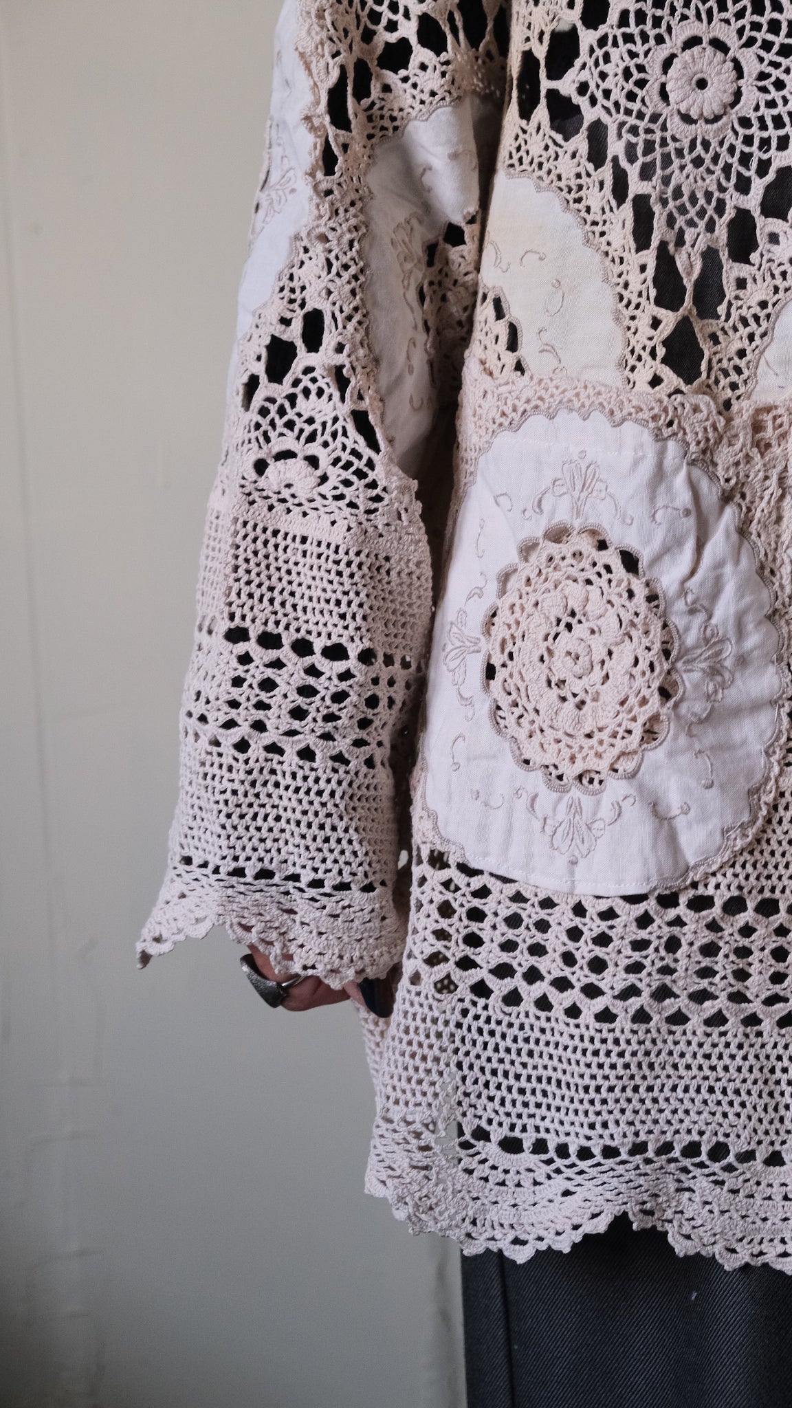 Souvenir lace vintage jacket Lf-J012