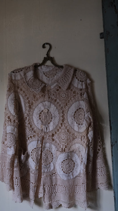 Souvenir lace vintage jacket Lf-J012