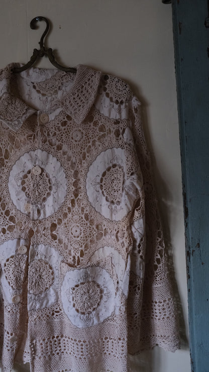 Souvenir lace vintage jacket Lf-J012