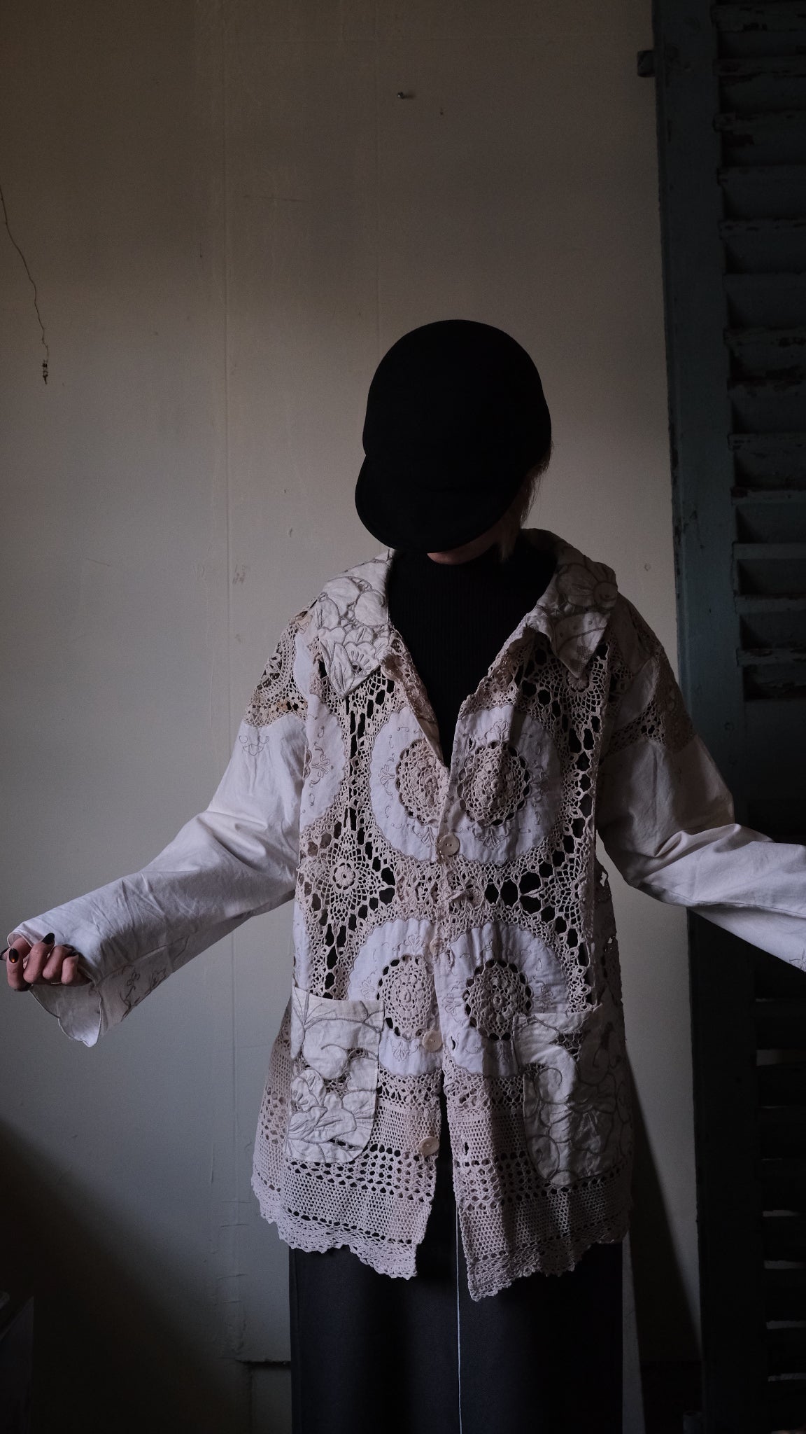Souvenir lace vintage jacket Lf-J013