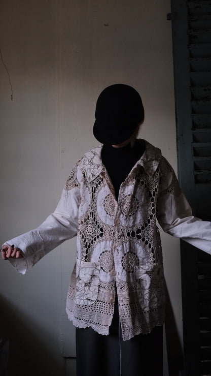 Souvenir lace vintage jacket Lf-J013