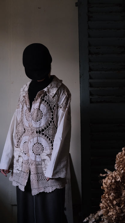 Souvenir lace vintage jacket Lf-J013