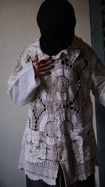 Souvenir lace vintage jacket Lf-J013