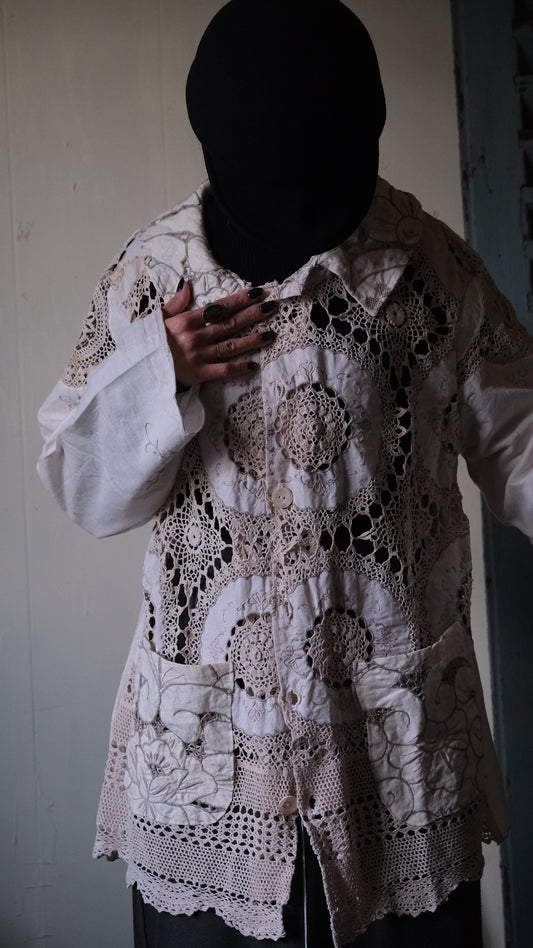 Souvenir lace vintage jacket Lf-J013
