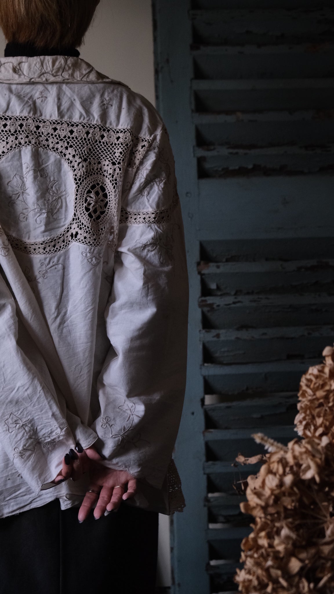 Souvenir lace vintage jacket Lf-J013