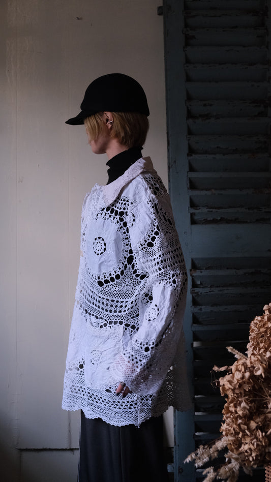 Souvenir lace vintage jacket Lf-J014